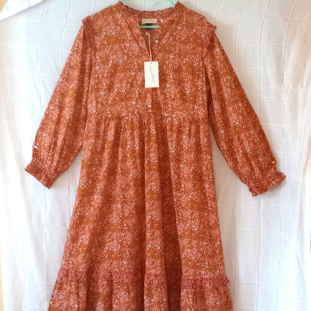 Universal Thread Boho Maxi, Sz 10, NWT